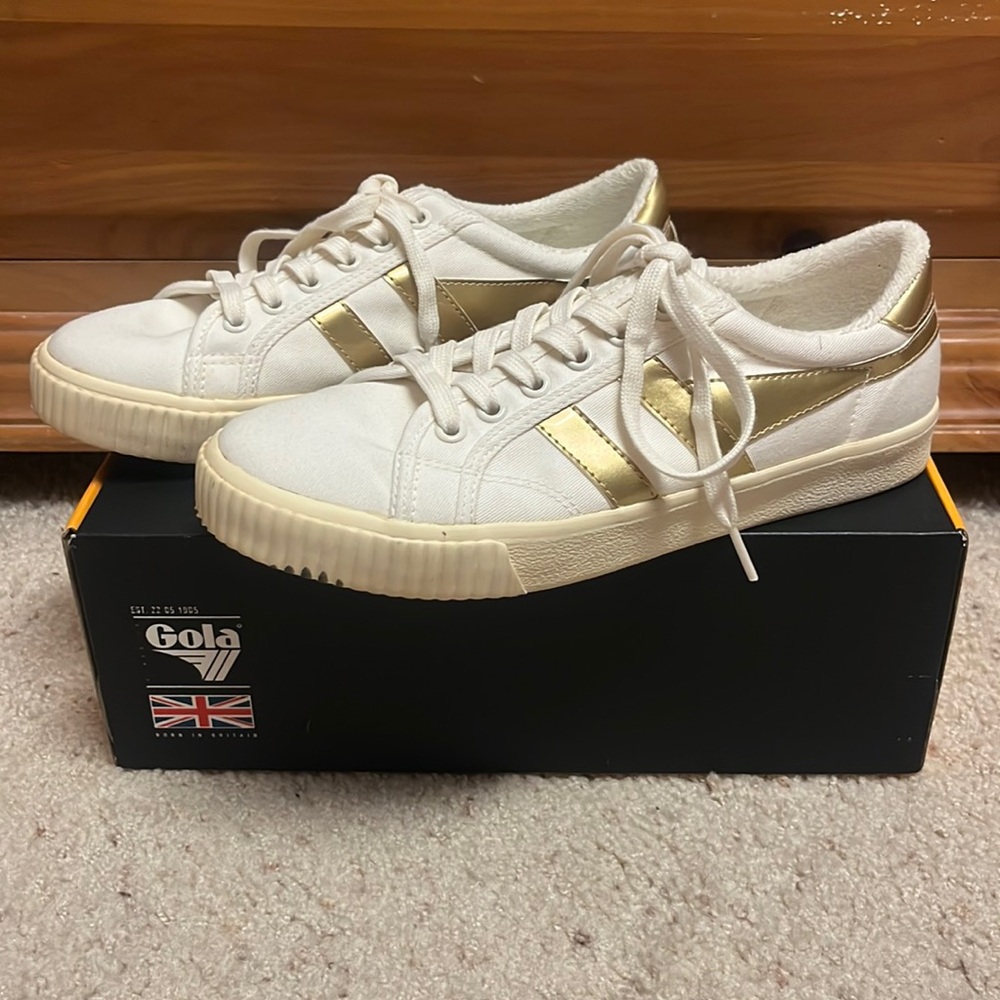 Gola - Tennis Mark Cox - Off White/Gold - So comfortable and limited wear.